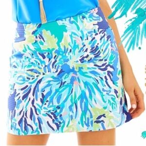 Lilly Pulitzer marigold skort size 10 in Wade and Sea NWOT